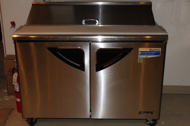 lot 2 image: Turbo Air 48 sub  salad prep - Super Clean