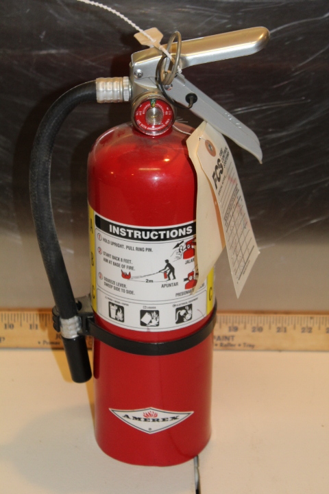 lot 112 image: fire extinguisher