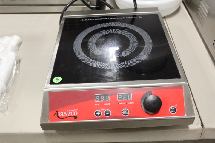 lot 40 image: NEW Induction range  burner