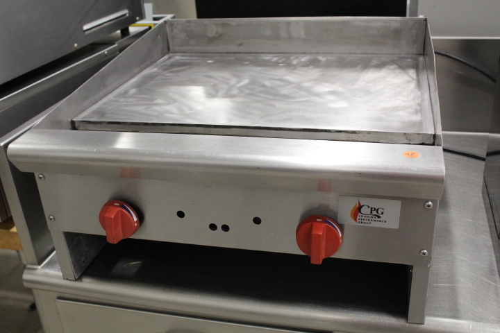 lot 48 image: 2 gas grill  griddle