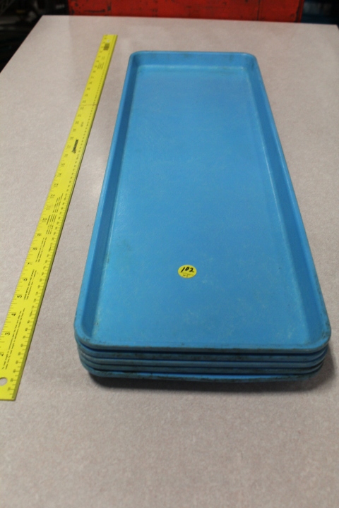 lot 102 image: Fiberglass trays