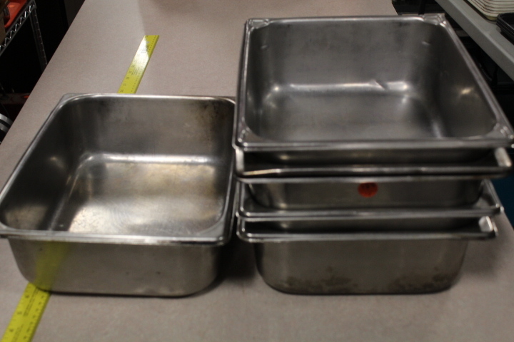 lot 180 image: Half size pans