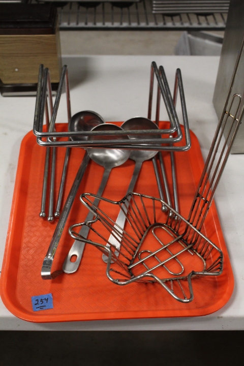 lot 254 image: Stainless steel lot