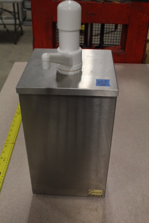 lot 255 image: Condiment pump dispenser
