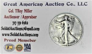 lot C1-SE13 image: 1 - 1940 S 12 Dollar Walking Liberty 50C Silver