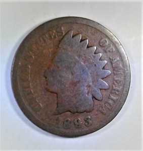lot G1-JT177 image: 1- 1894Indian Head Cent 1 cent