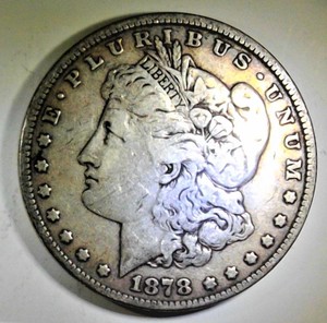 lot B1-JT1 image: 1- 1878 Morgan Dollar 1$ SILVER