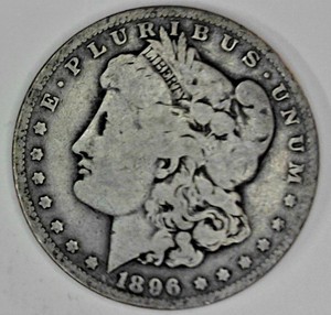 lot B1-JT22 image: 1- 1896 O Morgan Dollar 1$ Silver