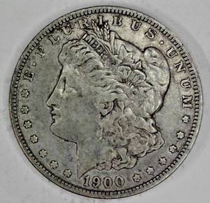 lot B1-JT28 image: 1- 1900 O Morgan Dollar 1$ Silver