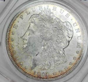 lot B1-JT34 image: 1- 1904 O Morgan Dollar 1$ Silver