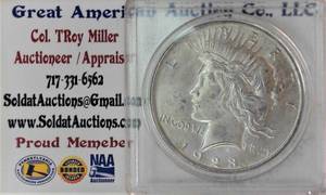 lot B2-JT41 image: 1- 1928 Peace Dollar 1$ Silver