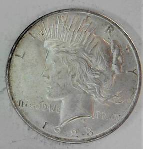 lot B2-JT43 image: 1- 1923 Peace Dollar 1$ Silver