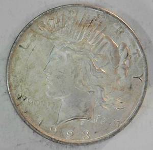 lot B2-JT49 image: 1- 1923 Peace Dollar 1$ Silver