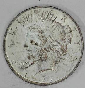 lot B2-JT54 image: 1- 1923 Peace Dollar 1$ Silver