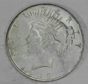 lot B2-JT55 image: 1- 1923 Peace Dollar 1$ Silver