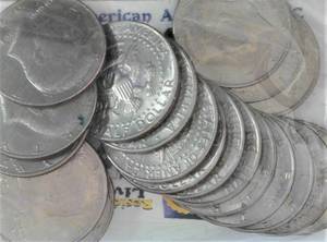 lot C2-JT115 image: 20-1974 Kennedy Half Dollar 50 Cents