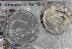 lot C2-JT119 image: 7- 1980 Kennedy Half Dollar 50 Cents