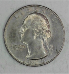 lot D2-JT137 image: 1- 1968 25 Cents Washington Quarter