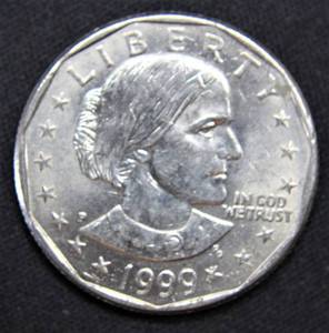 lot B4-SE78A image: 1- 1999 Susan B Anthony Dollar SBA 1$