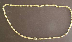 lot A-KS2 image: 1- Gold Necklace