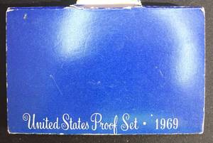 lot H2-KS12 image: 1- 1969 Coin Set Proof Set