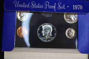 lot H2-KS13 image: 1- 1970 Coin Set Proof Set