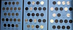 lot F3-JT161 image: 1 Book -Jefferson Nickels Book #3 1995 and up 33 Nickels