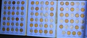 lot G3-JT166 image: 1- 1 BookLincoln Head Cent 1909-1940