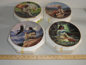 lot 118 image: Princesses of the Plains Plate Collection #1