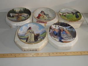 lot 119 image: Princesses of the Plains Plate Collection #2