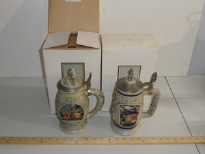 lot 129 image: Avon Beer Steins #1 - wBoxes