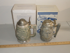lot 132 image: Avon Beer Steins #4 - wBoxes