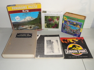lot 164 image: Books and Puzzles Lot