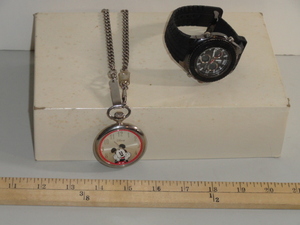 lot 217 image: Watches  one is MICKEY