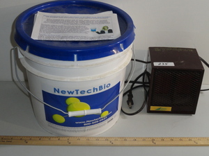 lot 235 image: Electric Cube Heater and Septic System Digestion Kit Lot