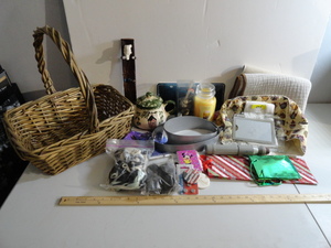 lot 245 image: Basket of Goodies Lot