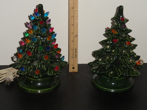 lot 296 image: Ceramic Christmas Tree Lot