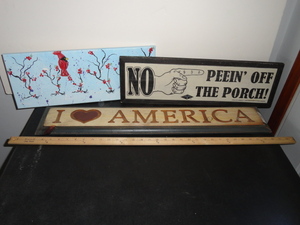 lot 301 image: Sign Lot