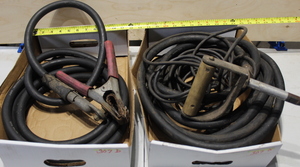 lot 307D image: Magnaflux Ground and Hand Magnet Electrode Leads