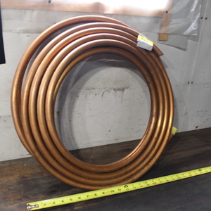 lot 342 image: 34 Copper Tubing