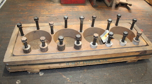 lot 345 image: 400 cu in Chevy Small Block -  Honing Torque Plate