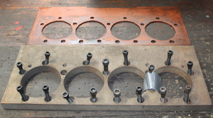 lot 348 image: Honing Torque Plate for precision engine building