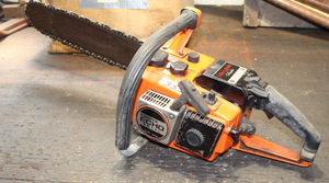 lot 355 image: Echo Gasoline Chainsaw
