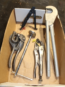 lot 386 image: Vise Grips  Oil Filter Wrench  Other Misc. Tools Lot