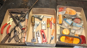 lot 387 image: Electrical Tester  Crimper  Outside Diameter Gage and Other Items