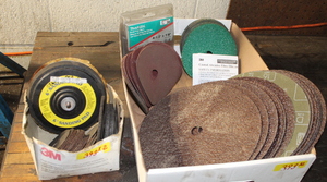 lot 393 image: Disc Sander Wheels
