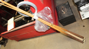 lot 438 image: Pool Cue Sticks Lot