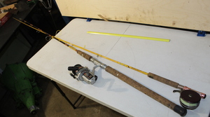 lot 448 image: Vintage Fishing Rods