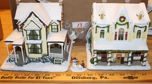 lot 13 image: Hawthorne Village (Thomas Kinkade) - John Deere Creek Village Collection #5
