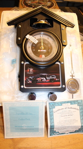 lot 35 image: Dale Earnhardt Cuckoo Clock - NIB